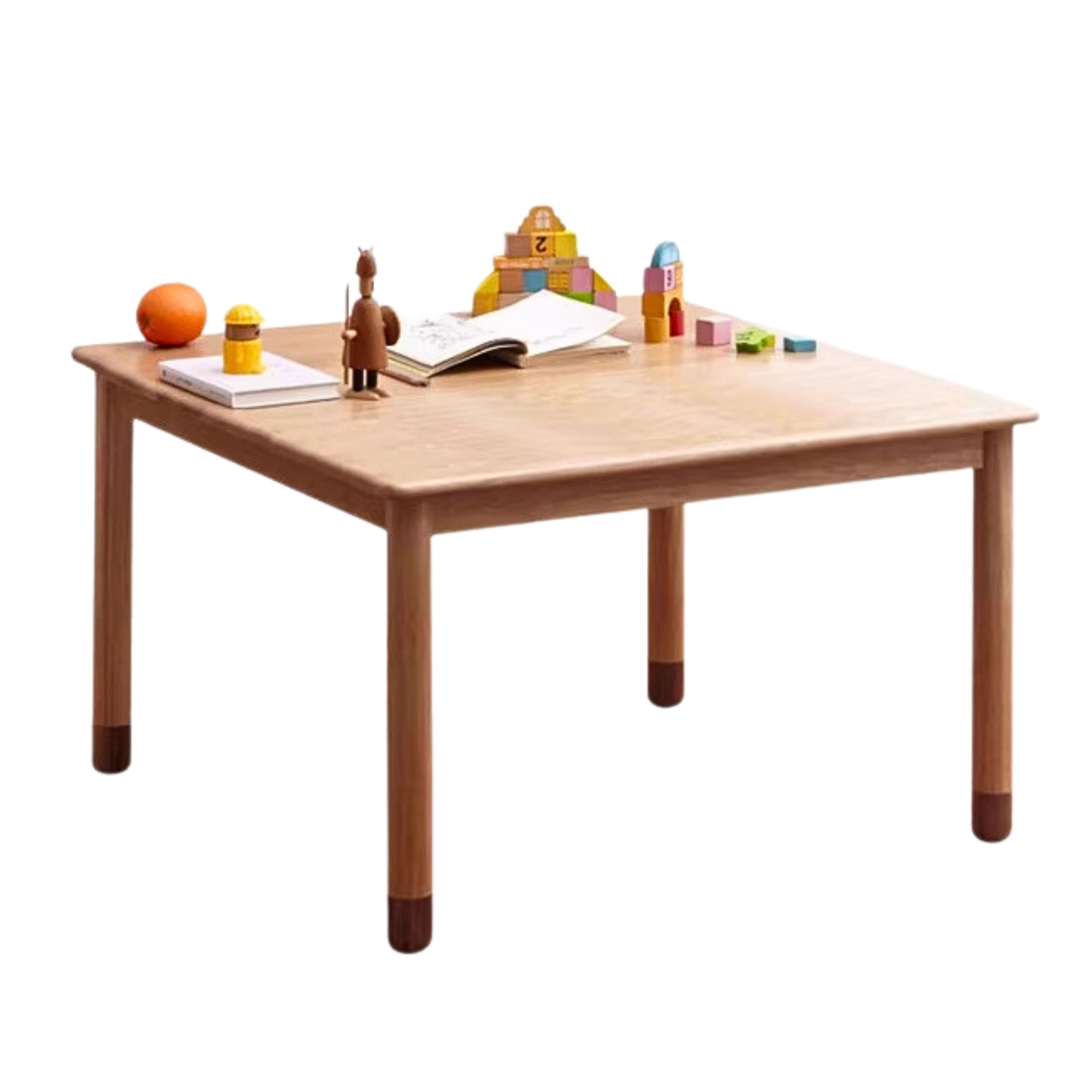Handmade Solid Oak Wood Kids Study Desk - Durable & Ergonomic Children's Writing Table for Homework & Crafting - Perfect for Bedrooms, Homeschooling & Playrooms