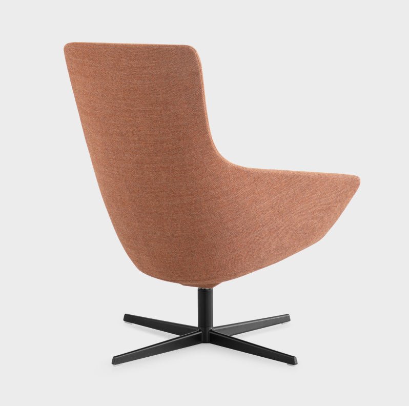 Lapalma Wing Tip S281 Modern Lounge Chair - Mid-Century Inspired Accent Chair for Living Room, Office & Reading Nook - Premium Comfort Seating for Home & Commercial Spaces