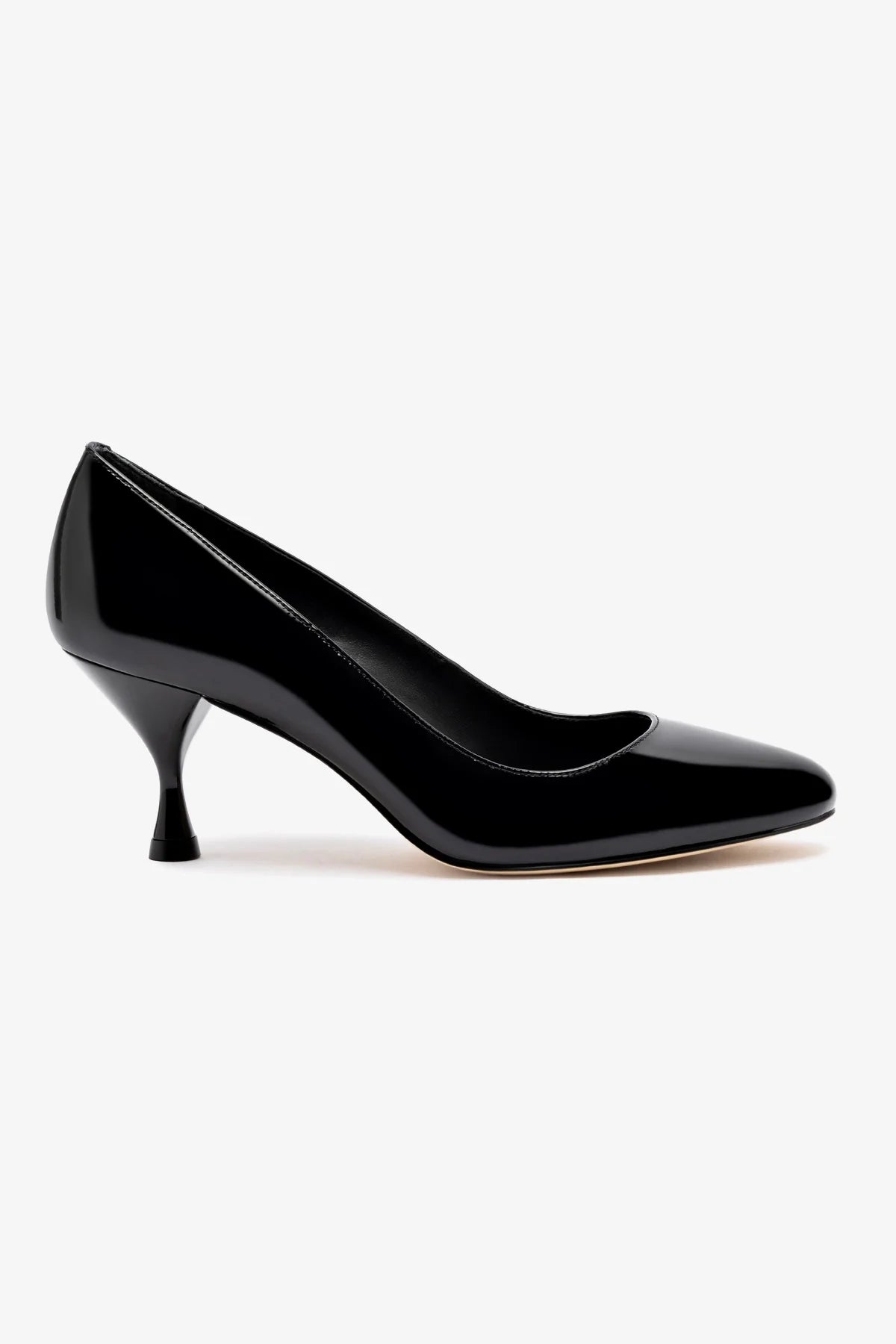 Michelle Lo Black Patent Leather Pumps - Elegant High Heels for Women | Perfect for Office, Parties & Special Occasions
