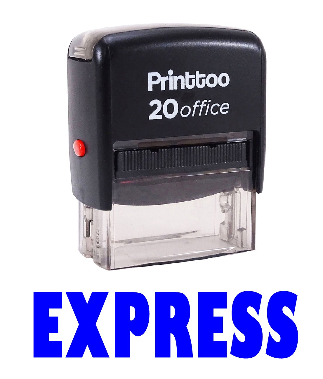 Custom Self-Inking Rubber Stamp for Office Stationery - Personalized Express Stamp in Blue | Perfect for Business, Mail, Documents & Paperwork