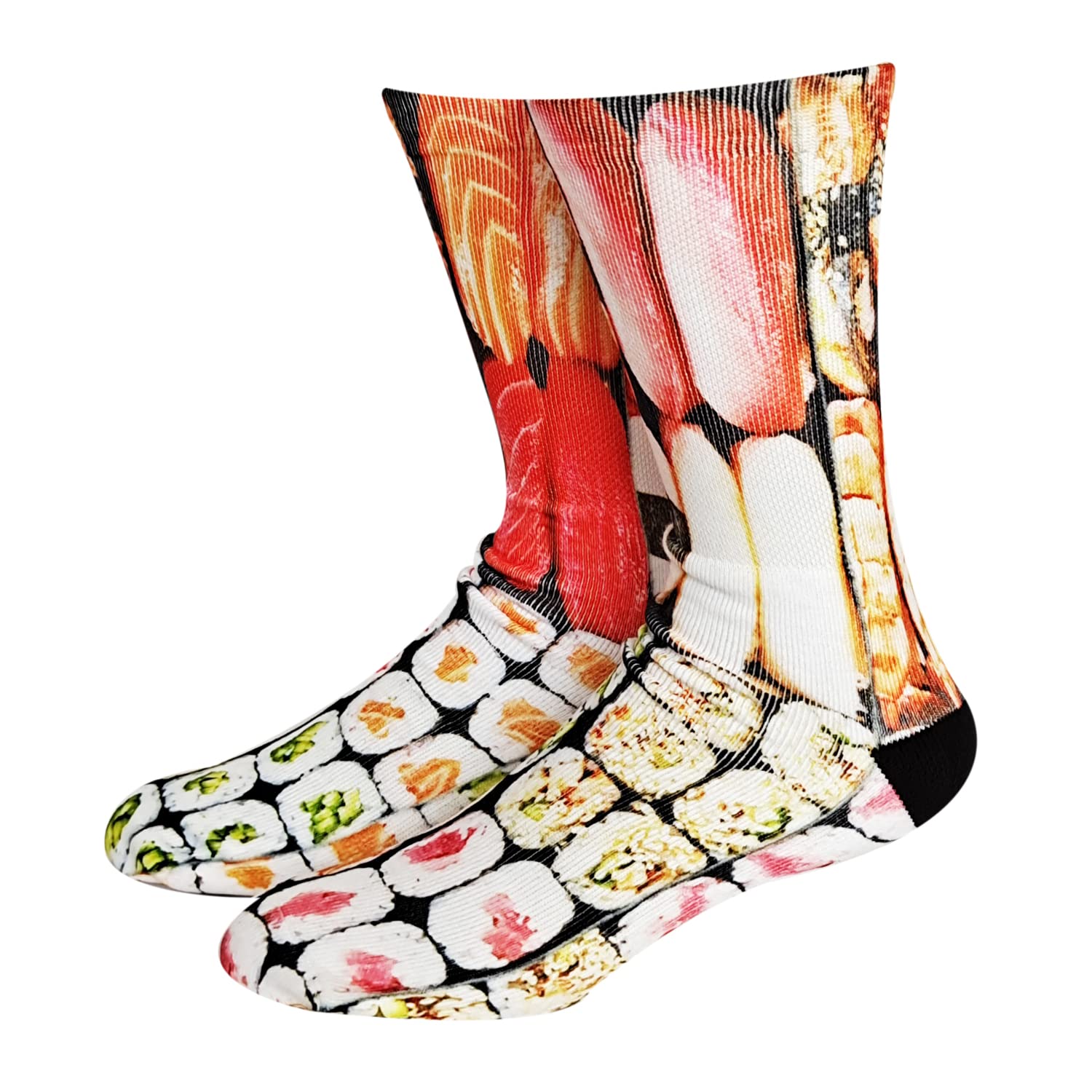 Funny 3D Printed Compression Socks for Men & Women - Crazy Novelty Long Socks - Perfect for Cosplay, Gifts, and Everyday Wear