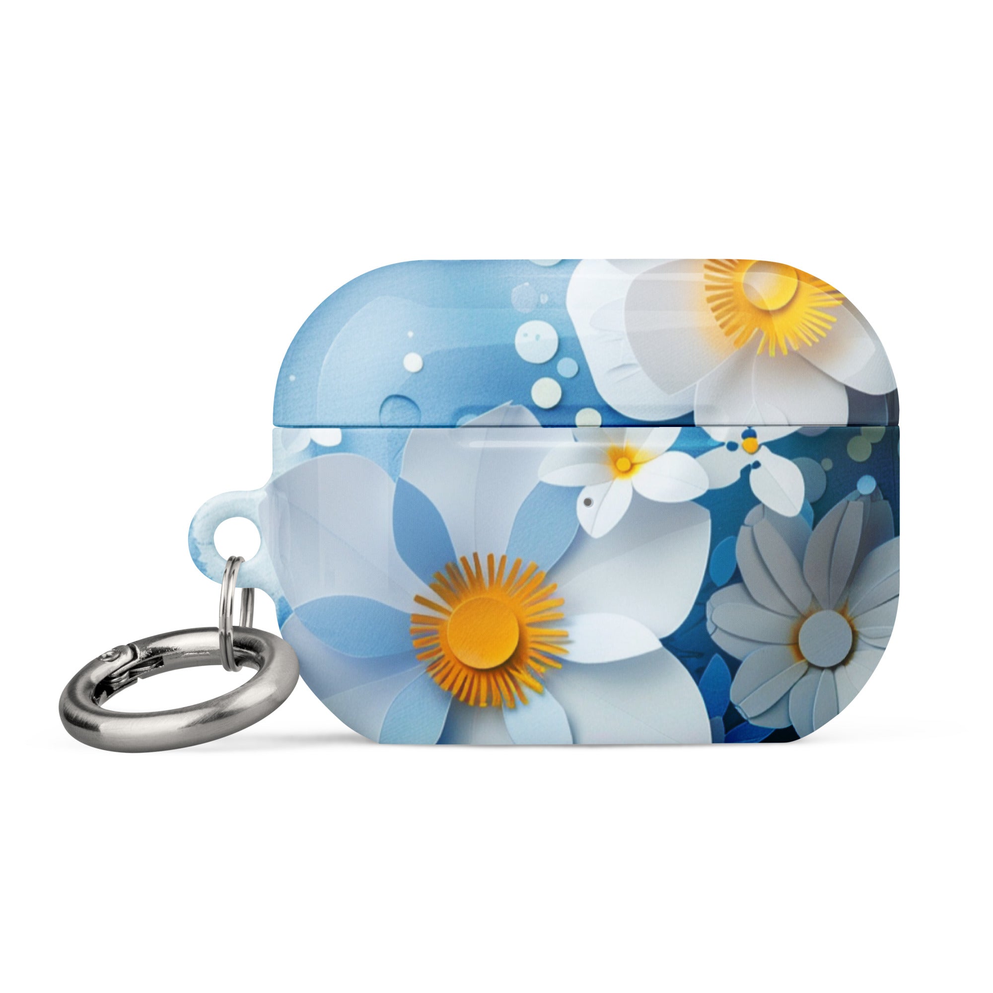 Premium Daisy Sky AirPods Case - Shockproof & Scratch-Resistant Cover for AirPods 1/2/3/Pro - Cute Floral Design Protective Case for Gym, Travel & Everyday Use
