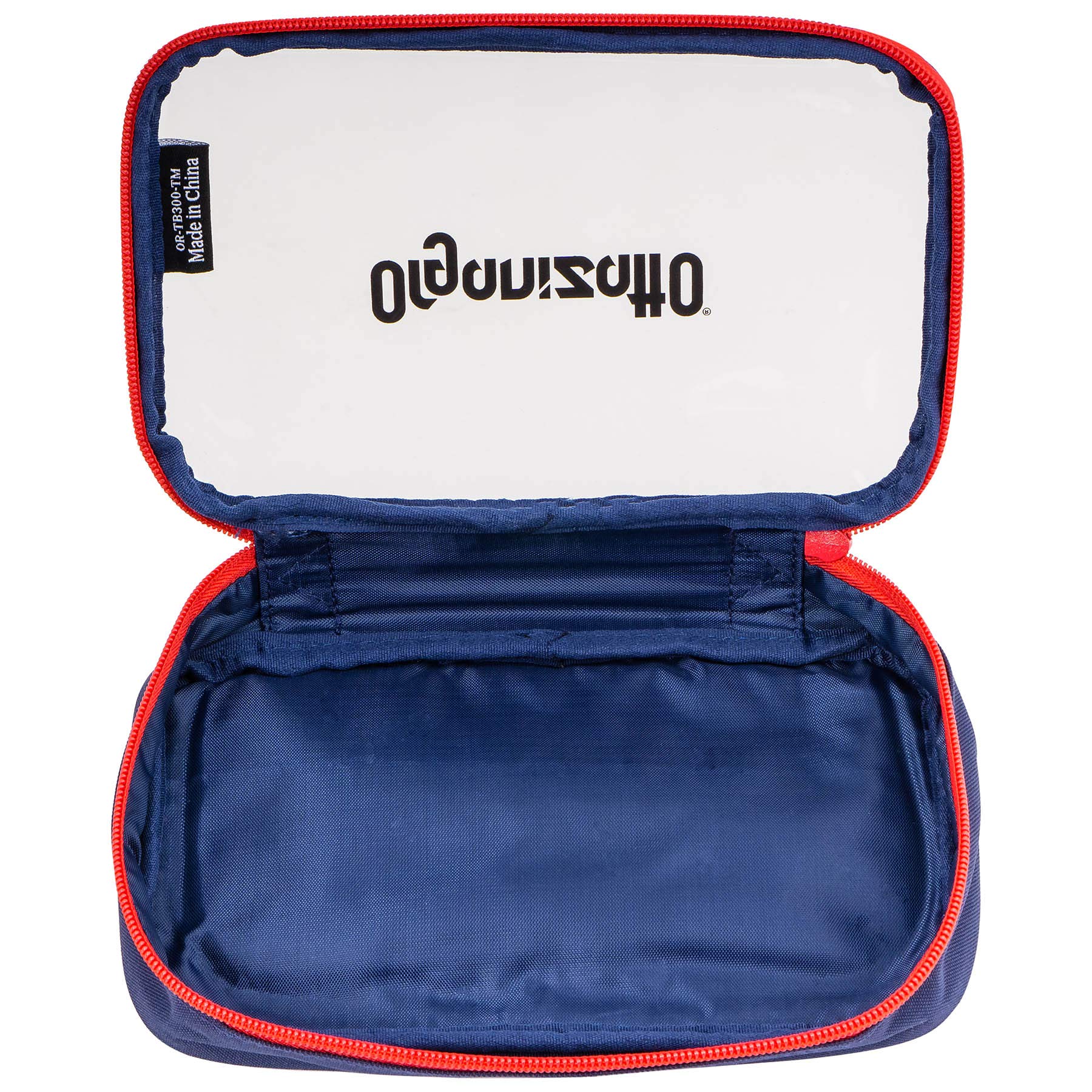 SHANY Professional Makeup Bag - Large Red Cosmetic Organizer for Travel, Gym & Everyday Use | Waterproof & Durable Makeup Pouch for Women & Teens