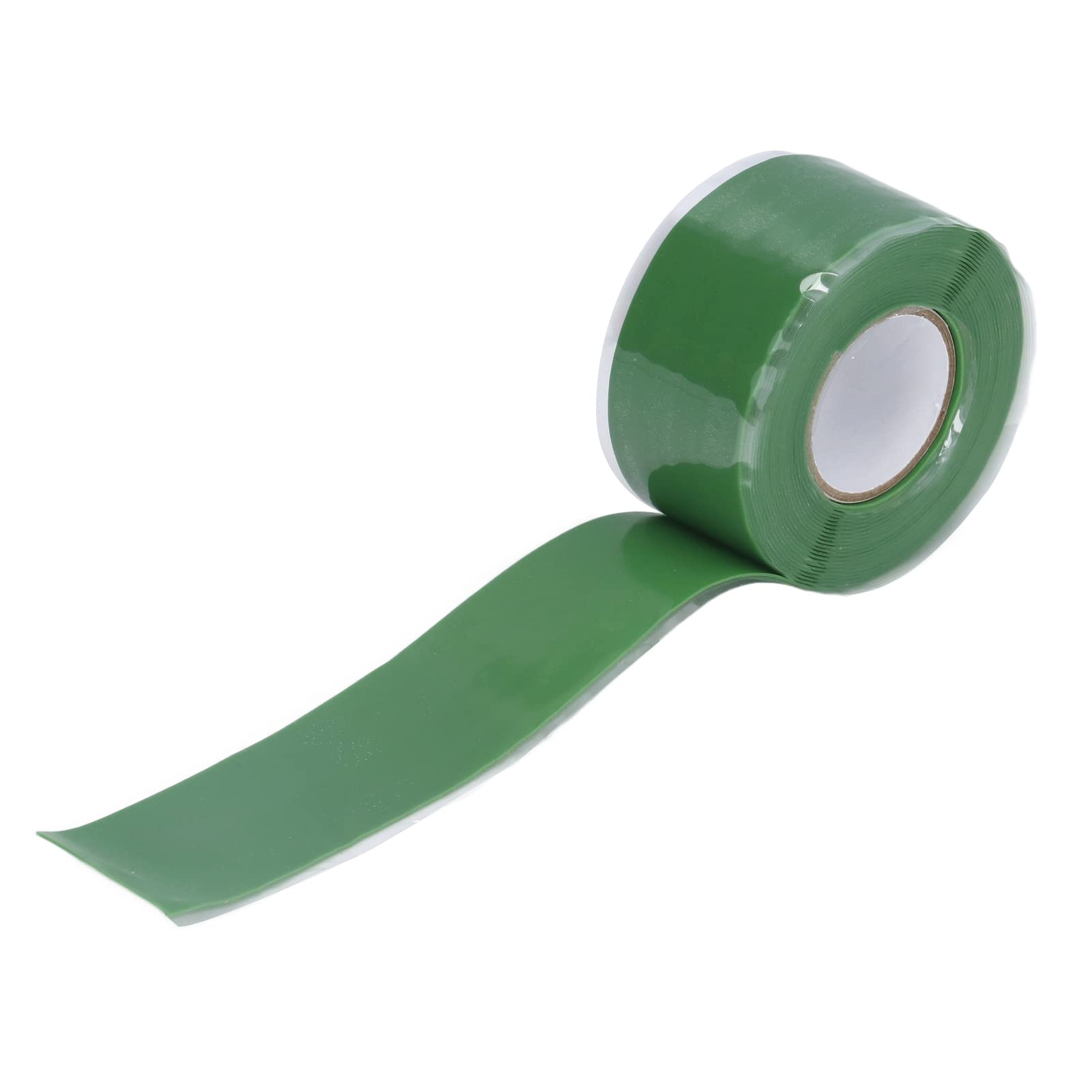 Waterproof Self-Adhesive Insulating Electrical Tape - Green Heavy Duty Adhesive Tape for Home Repairs, Wire Harnessing & DIY Projects