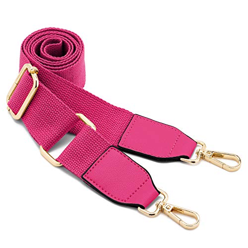 Leather Buckle-rose Red