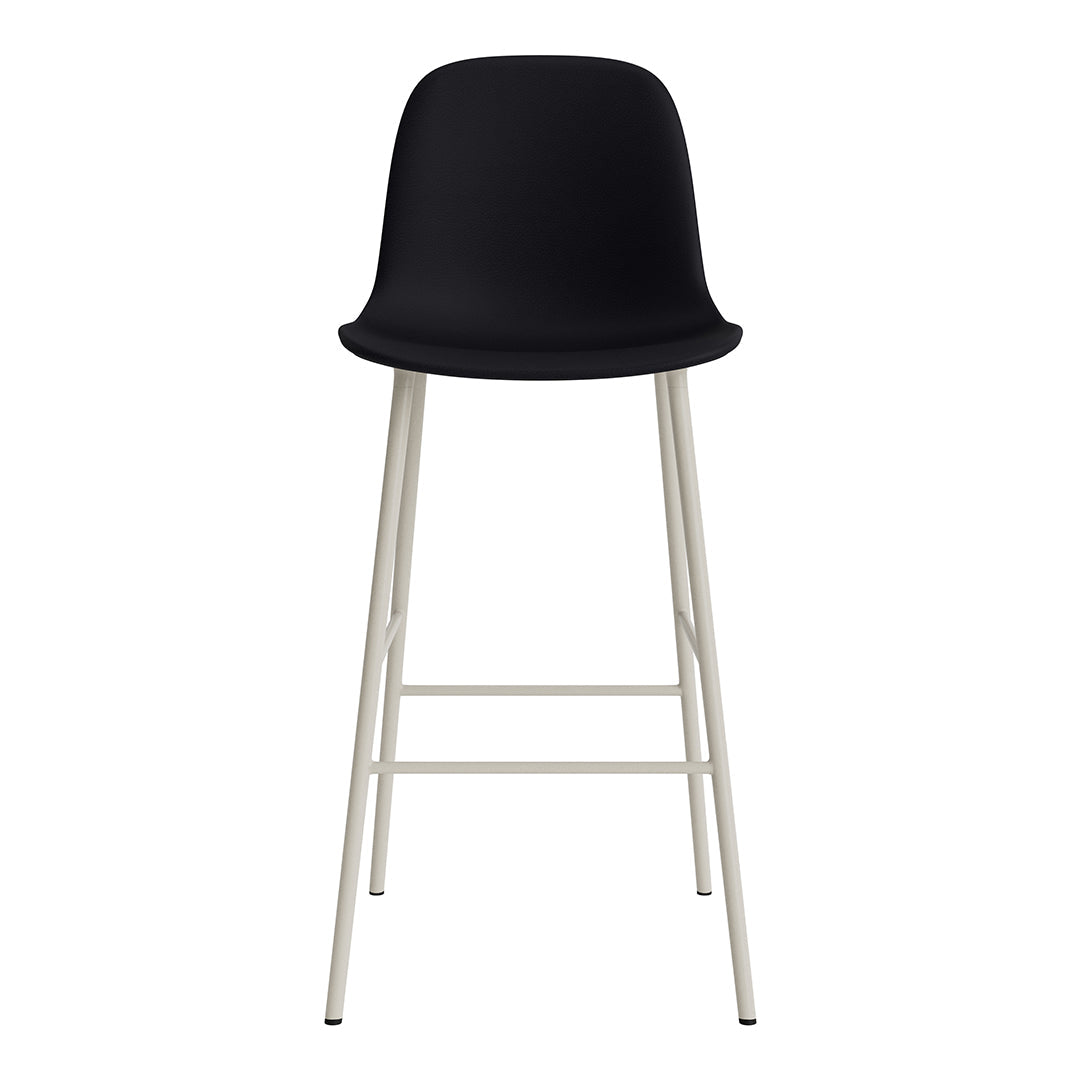 Stylish Form Bar Chair - Fully Upholstered Counter Stool for Kitchen Island, Breakfast Nook & Home Bar - Comfortable Modern Seating for Dining & Entertaining