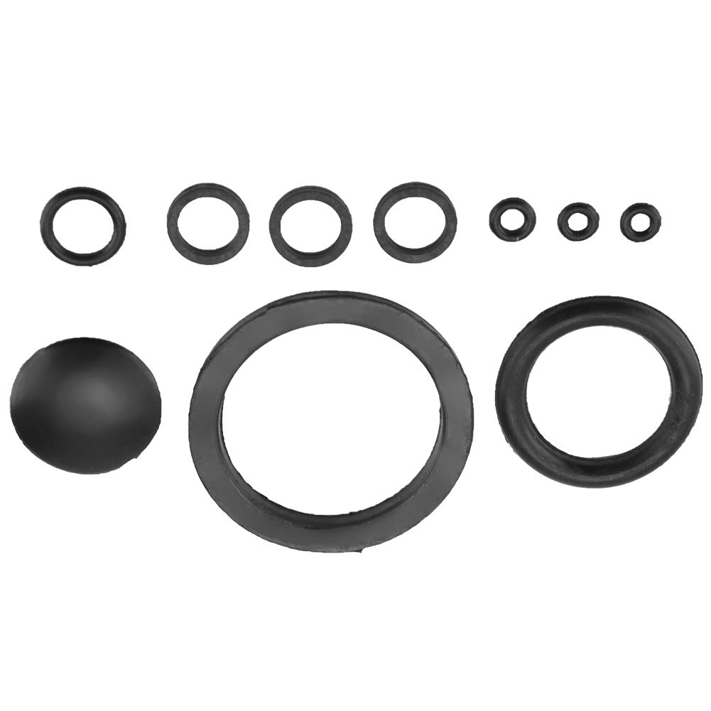 10-Piece Rubber Sealing Kit for Pressure Cooker - Gasket & Overpressure Plug Replacement Set - Durable Accessories for Instant Pot, Slow Cooker & Kitchen Safety (Cooking, Canning, Meal Prep)