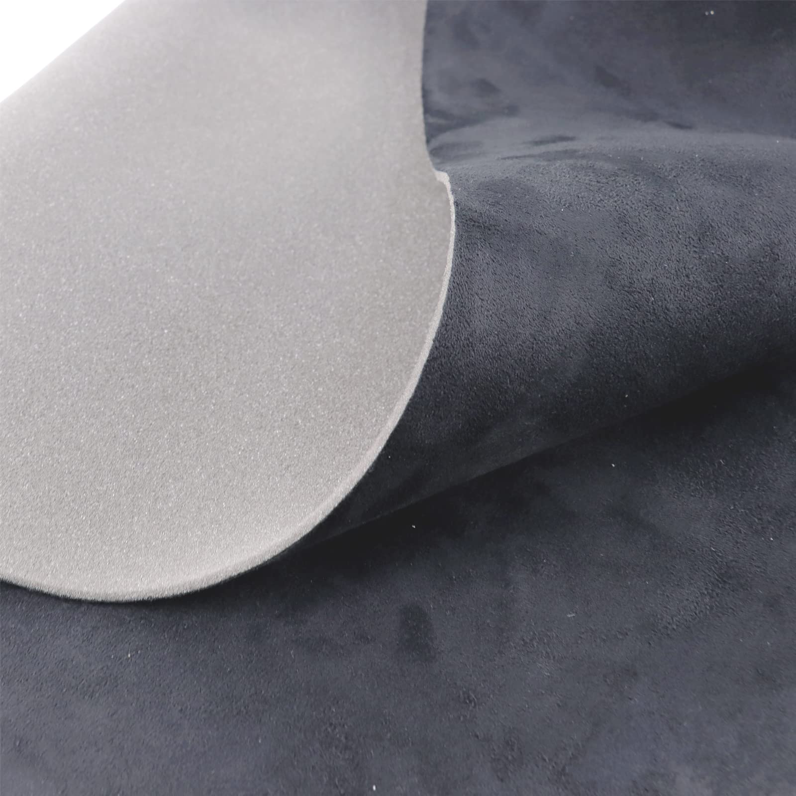 Premium Charcoal Suede Headliner Fabric 144