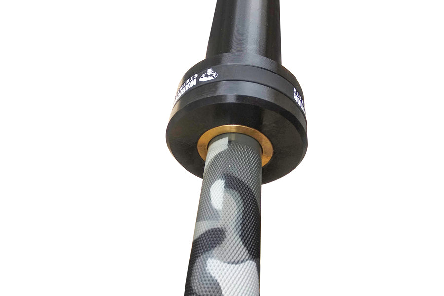 Warrior 6 Bearing Cerakote Camo Barbell - High Performance Weightlifting Bar for CrossFit, Powerlifting & Home Gym Workouts