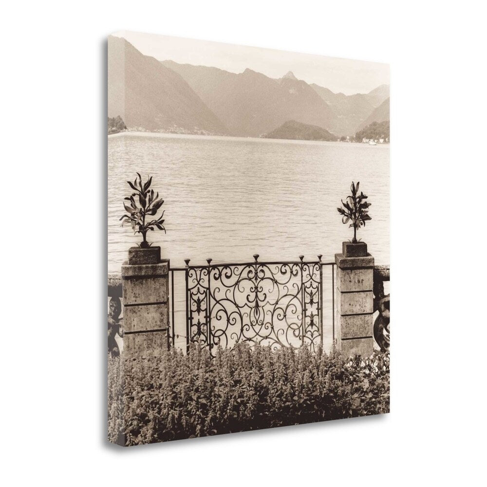 Bellagio Vista by Alan Blaustein - Premium Fine Art Giclee Print on Gallery Wrapped Canvas, Ready to Hang Wall Decor - Perfect for Living Room, Bedroom, Office & Home Interior Design