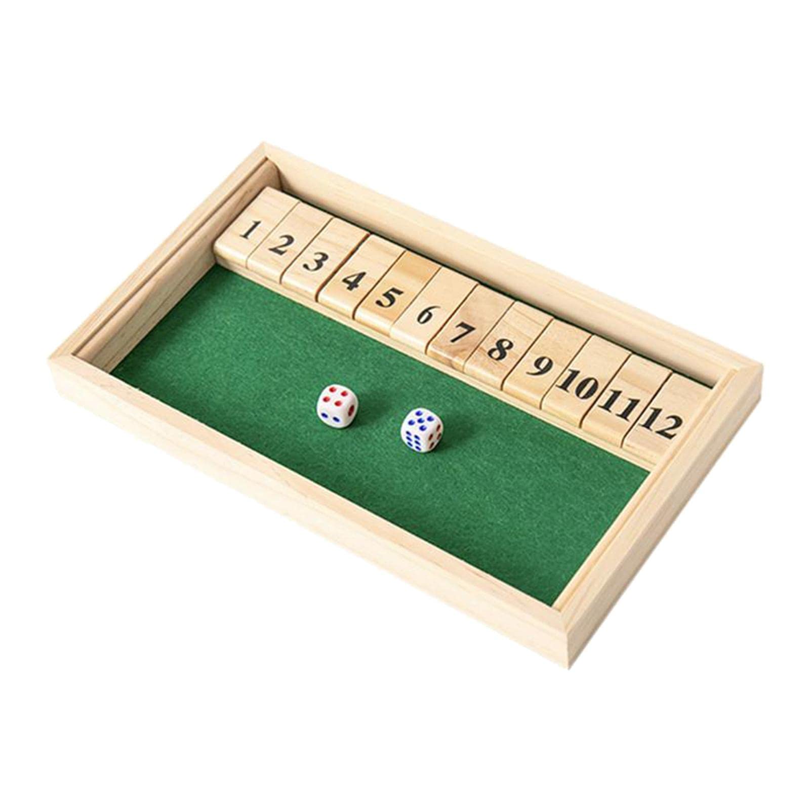 Milageto Wooden Board Games for Family & Kids - Classic Fun Strategy Games for Adults & Children - Perfect for Game Nights, Parties & Indoor Activities