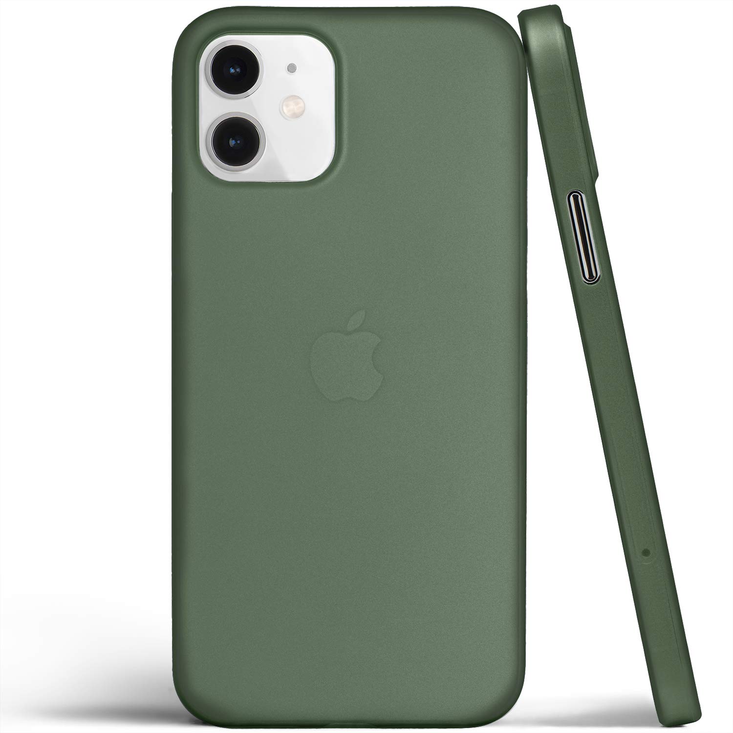 Ultra Thin iPhone 12 Case (2020) - Slim Minimalist Protective Cover for iPhone 12 - Lightweight & Durable - Perfect for Everyday Use, Office & Travel (Green)