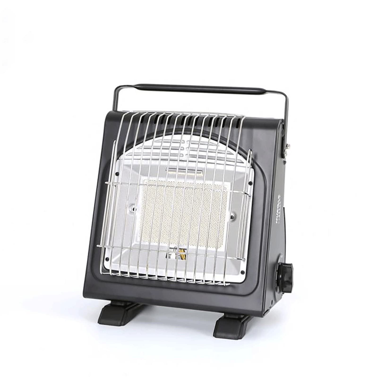 Portable Outdoor Gas Heater - Ceramic Camping Heater with Safety Grill for Camping, Fishing, Picnics & Hiking - Compact & Multifunctional Space Heater for Tents, Cabins & Patios