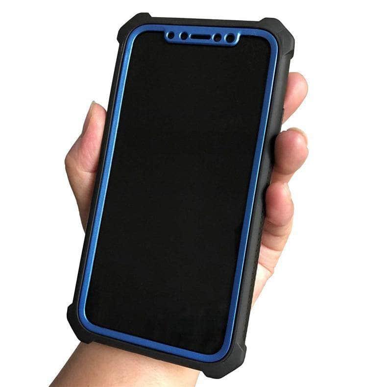 Shockproof Silicone Bumper Case for iPhone 13 Pro Max - Soft Protective Cover with Anti-Slip Grip | Perfect for Outdoor Activities, Gym Workouts & Daily Use
