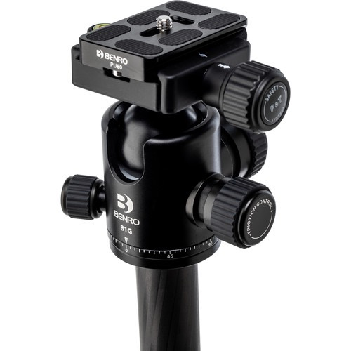 Benro Tripster Travel Tripod - 2 Series Carbon Fiber Tripod for DSLR Cameras | Compact & Lightweight for Travel, Hiking & Outdoor Photography