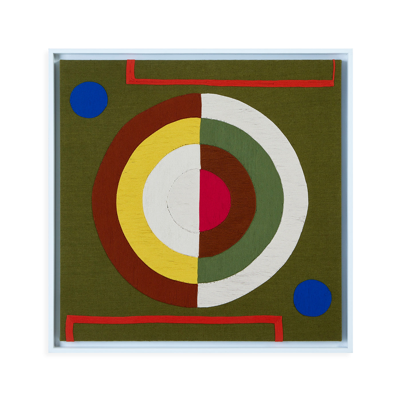 Monterey Bullseye Corded Art - Premium Handmade Wall Decor for Home & Office - Perfect for Living Room, Bedroom, and Office Spaces