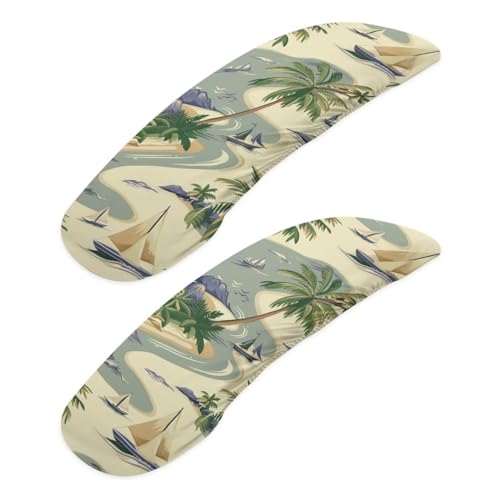 Sailboat Coconut Tree - Multi
