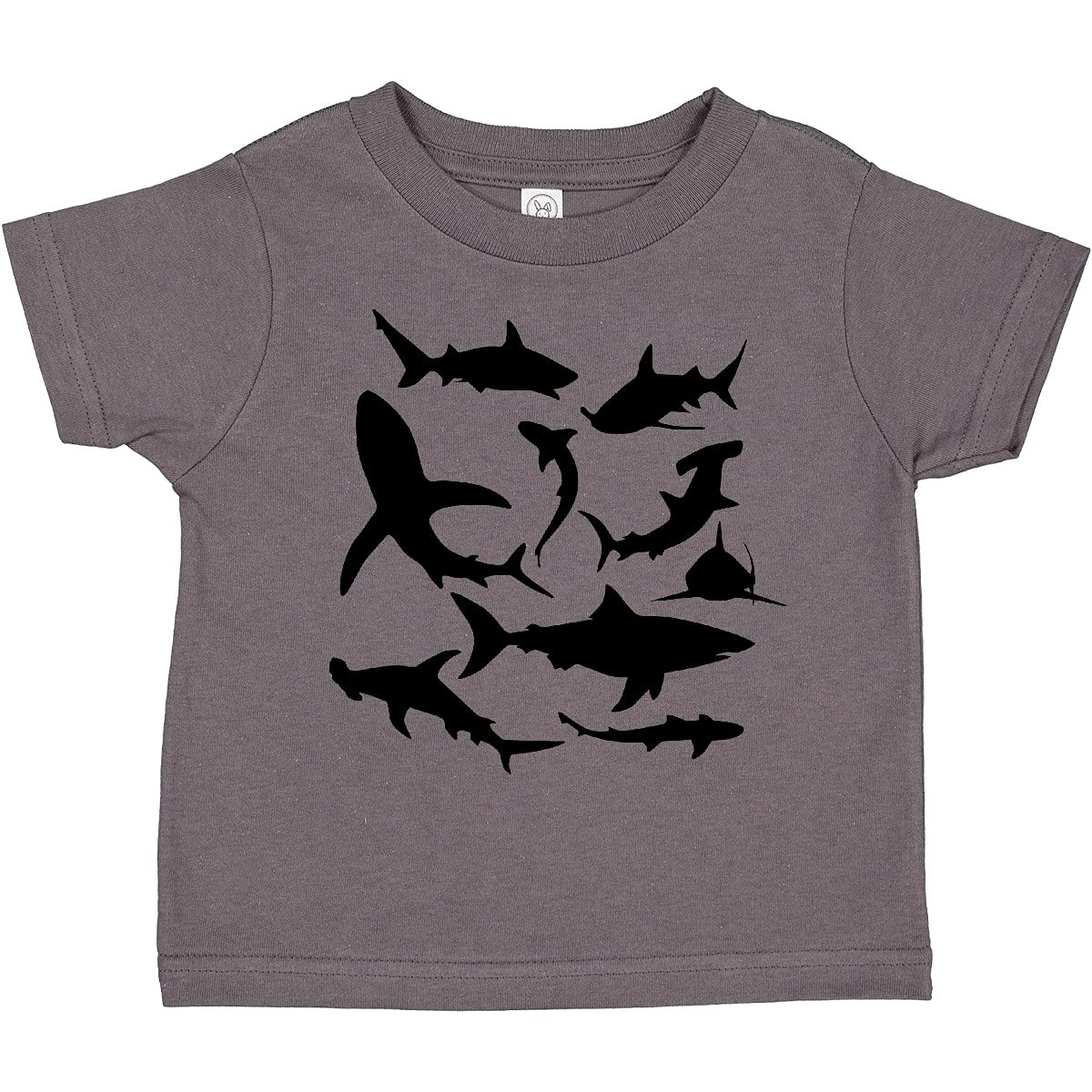 Inktastic School of Sharks Toddler T-Shirt - Cute Baby Shark Graphic Tee for Boys & Girls - Perfect for Daycare, Beach Trips & Family Outings