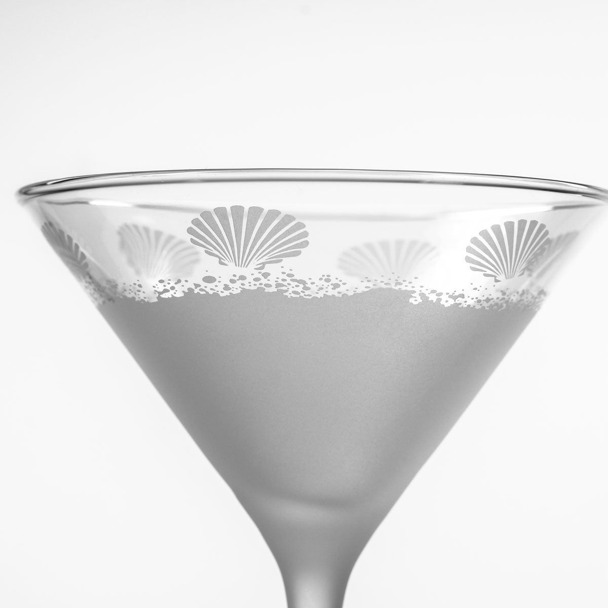 Premium Sea Shore 7.5oz Martini Glasses Set - 12 Pack for Cocktails, Wine & Entertaining | Elegant Glassware for Home Bar, Parties & Gifts