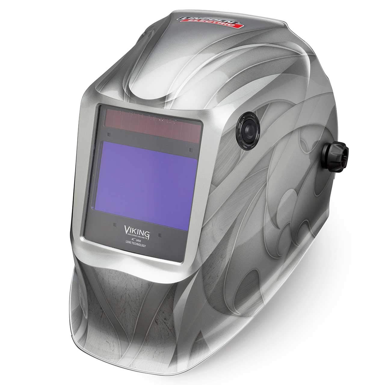 Lincoln Electric Viking 2450 Welding Helmet - Auto Darkening Welder Mask with Premium Optical Clarity for MIG, TIG, ARC Welding - Perfect for DIY Projects, Metal Fabrication & Professional Workshops