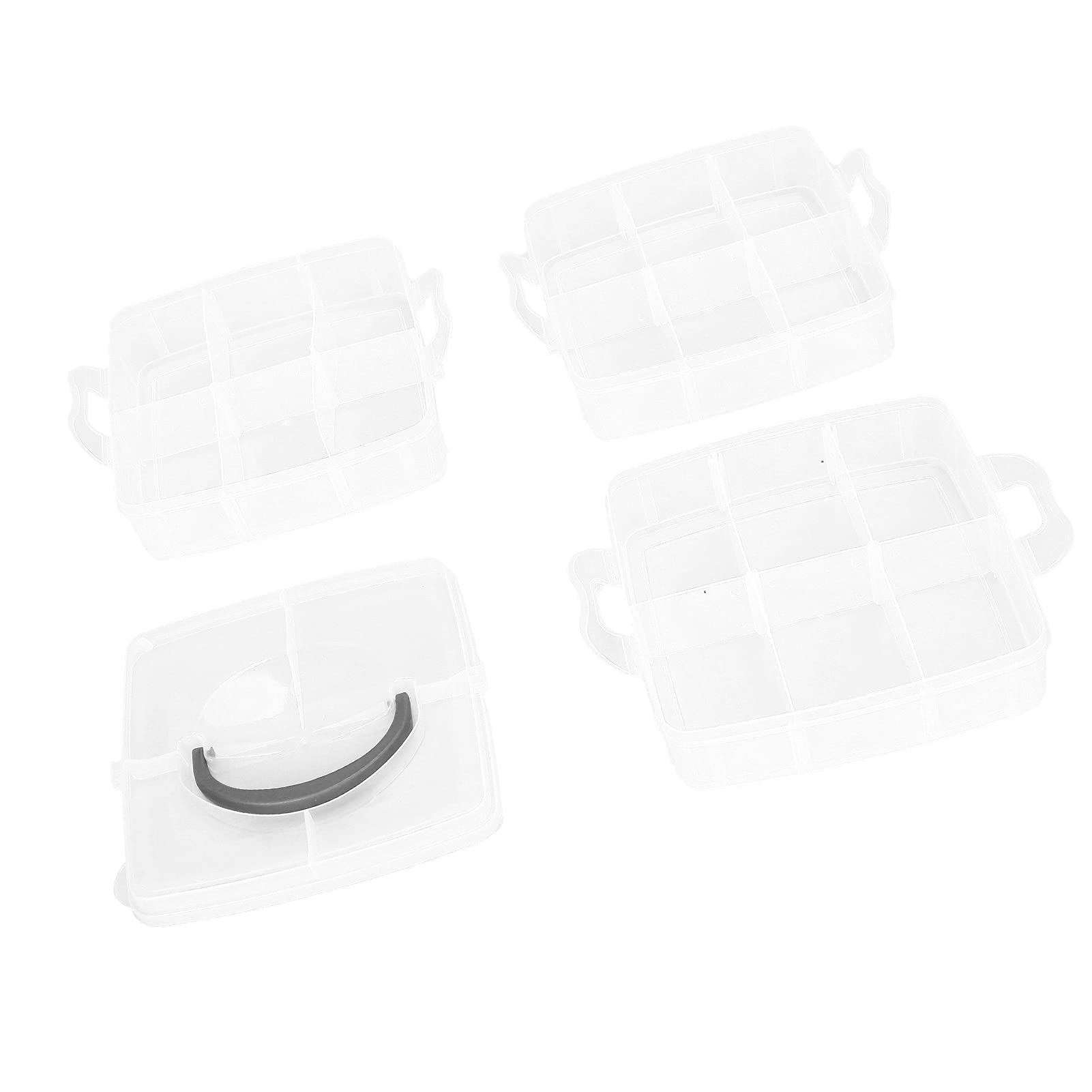 Bead Storage Box - Portable & Demountable Organizer for Jewelry, Rings, Earrings, Nails & Small Toys | Perfect for Craft Rooms, Travel & Home Organization
