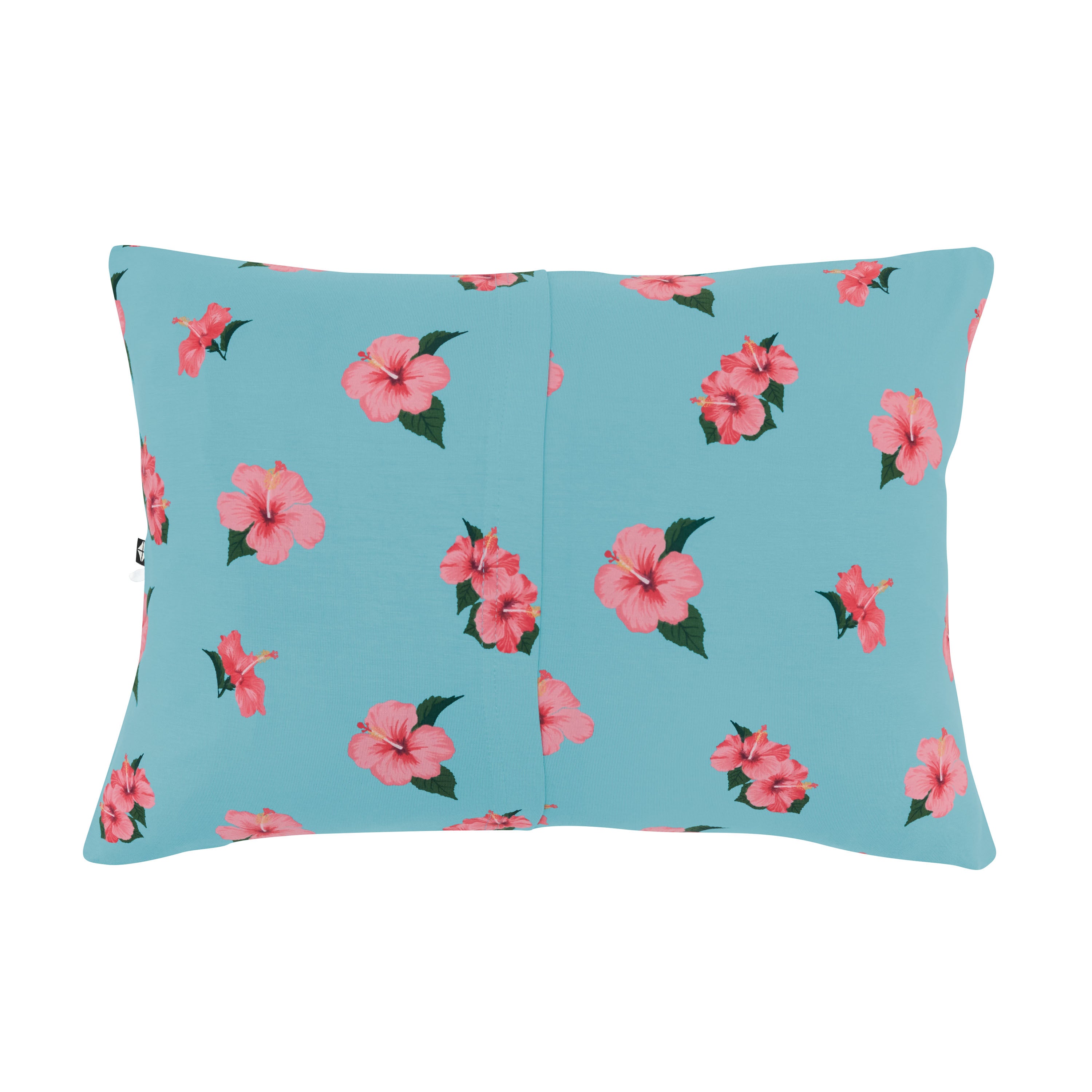 Hibiscus Toddler Pillowcase - Soft & Breathable Cotton Kids Pillow Cover for Nursery, Daycare, or Travel - Perfect for Toddler Beds, Cribs, and Sleepovers
