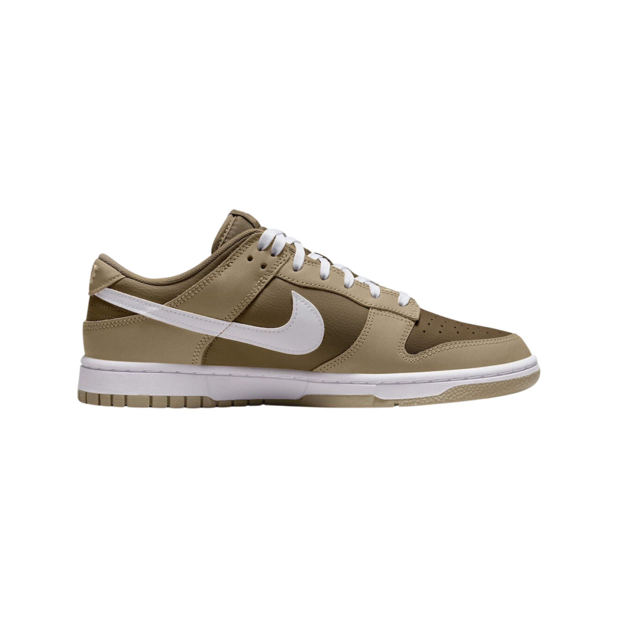 Nike Dunk Low Judge Khaki White Hazel Sneakers - Men's Casual Shoes for Streetwear & Everyday Wear - Perfect for Urban Fashion & Skateboarding
