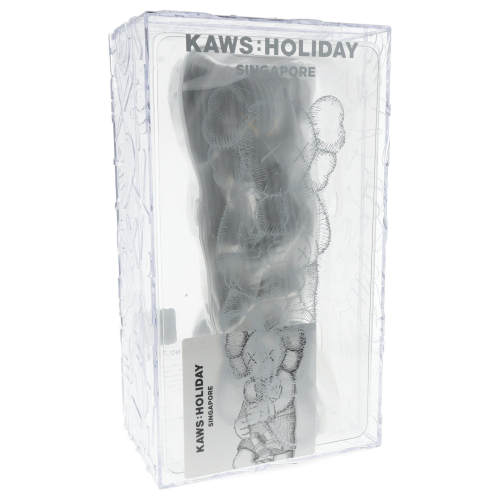 Kaws Holiday Singapore Black Version Collectible Art Figure - Perfect for Home Decor, Office Display & Gift Giving