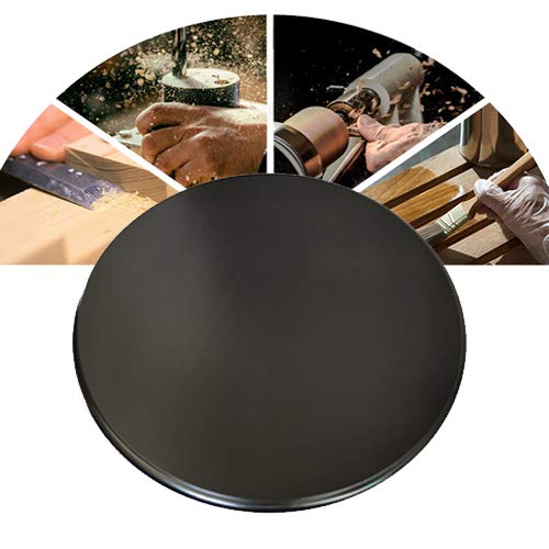 Premium Wooden Rotating Turntable - Solid Rubberwood Lazy Susan for Kitchen & Dining - Heavy Duty 27