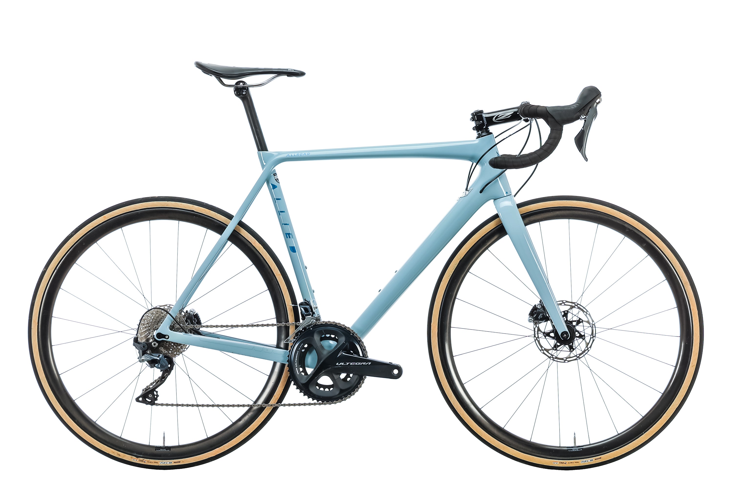 ALLIED ALLROAD Road Bike 2021 - 56cm Carbon Frame Gravel Bike for Men & Women | Perfect for Commuting, Adventure Riding & Long-Distance Cycling
