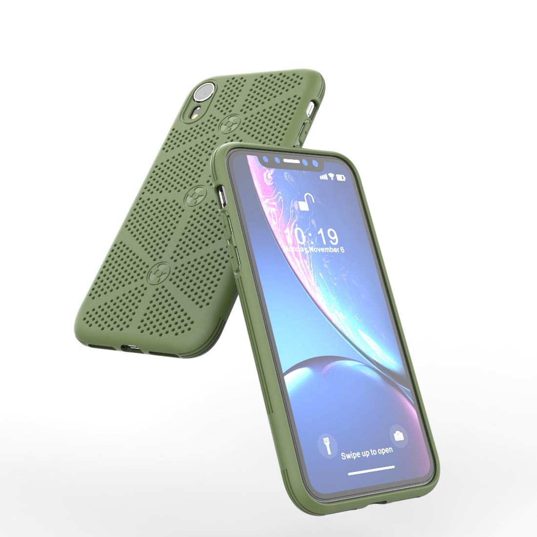 Best Cooling Phone Case for iPhone XR (6.1 Inch 2018) - Breathable Heat Dissipation TPU Protective Cover | Perfect for Gaming, Outdoor Activities & Hot Weather Use