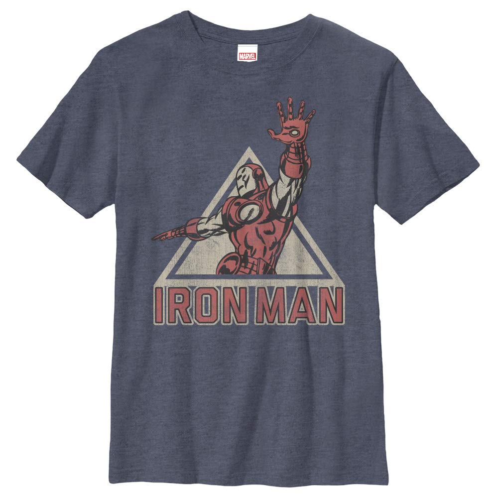 Marvel Iron Man Boys' Graphic T-Shirt - Cool Superhero Tee for Kids, Playdates & Comic Conventions