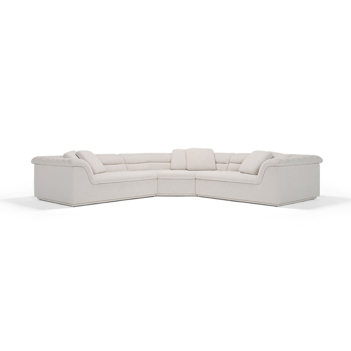 Modular Sofa Set of 3 Pieces - Floating Sectional Couch for Living Room, Lounge & Home Theater | Modern Comfortable Furniture for Small Spaces