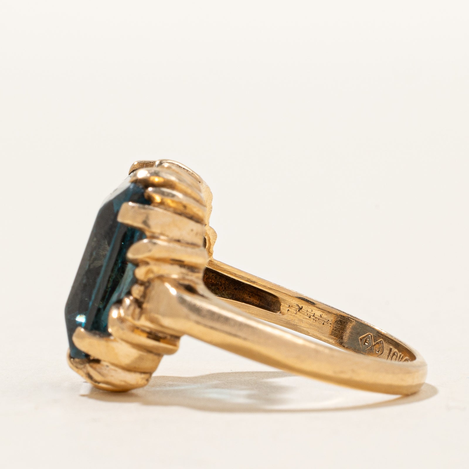 7.00ct Synthetic Spinel Cocktail Ring - Size 6 | Elegant Statement Jewelry for Evening Parties, Weddings & Special Occasions