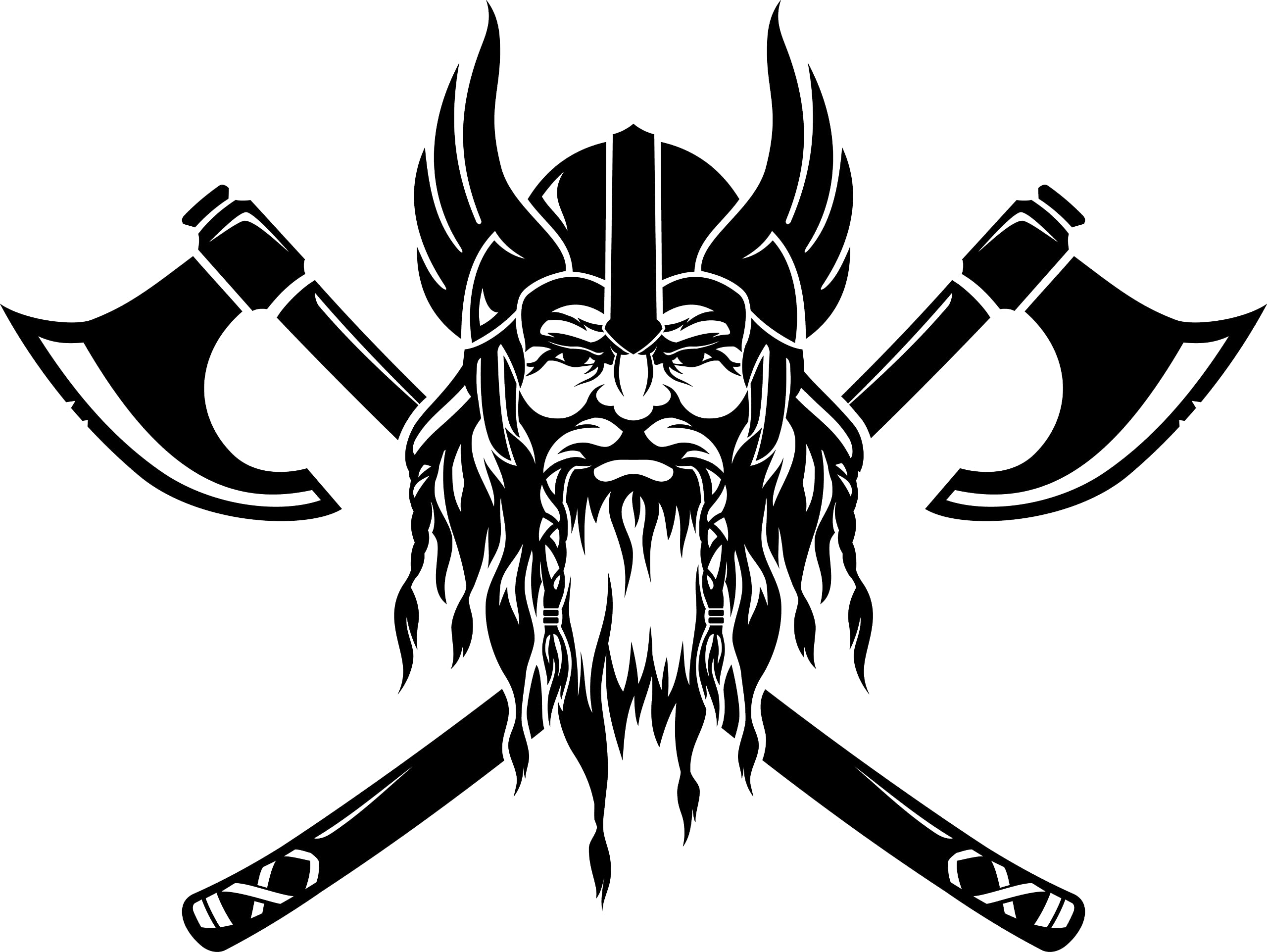 Viking Warrior Edible Cake Topper - Perfect for 1/4 Sheet Cakes & Larger | Birthday, Anniversary & Themed Party Decorations