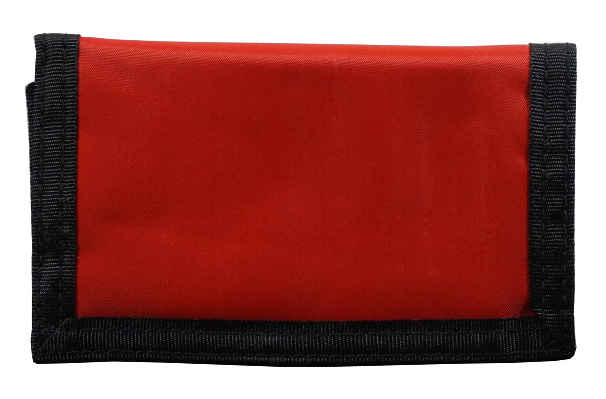 NCAA Licensed Nylon Tri-Fold Wallet for Men - Durable & Slim College Sports Wallet - Perfect for Game Day, Travel & Everyday Use
