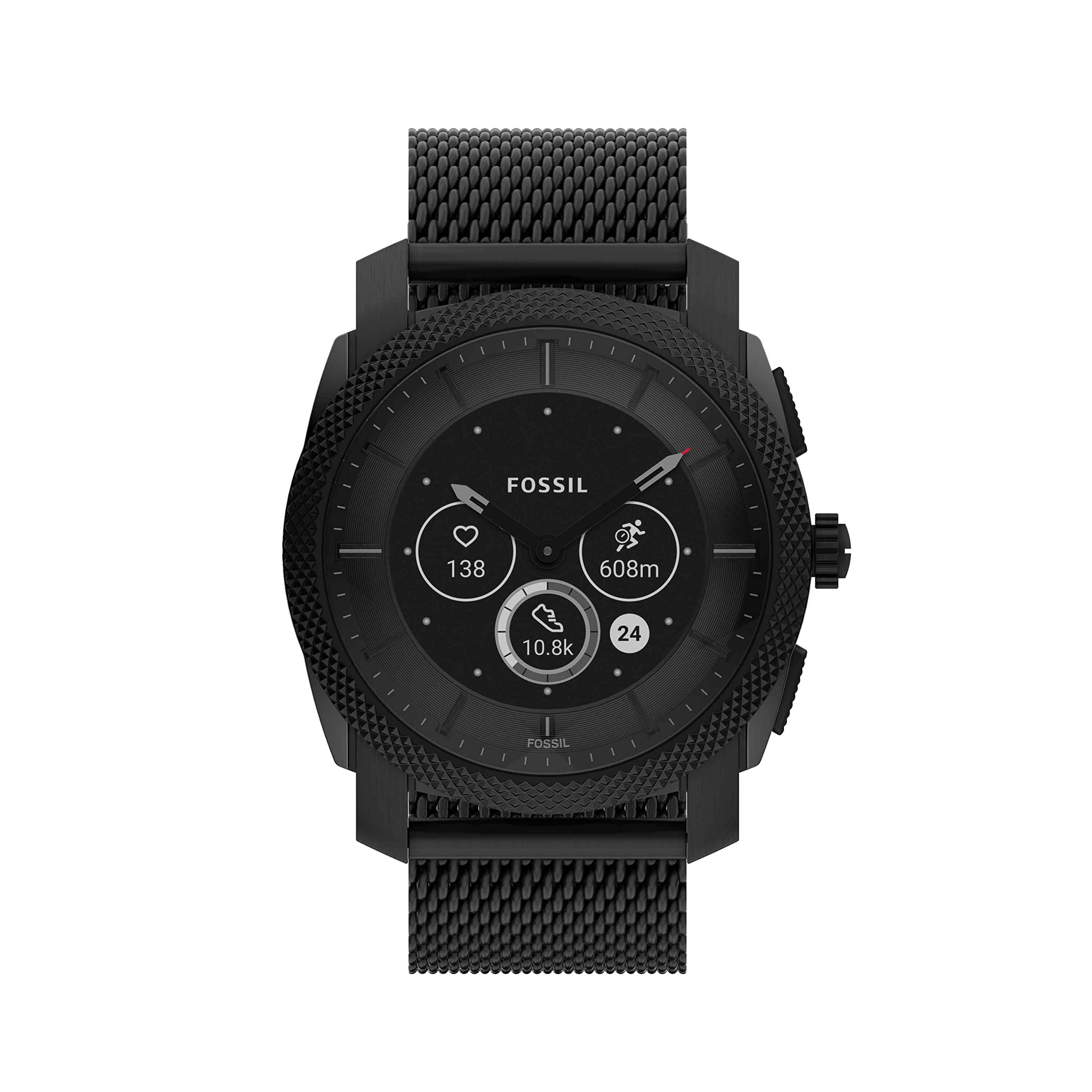 Fossil Gen 6 Hybrid Smartwatch for Men - Alexa Built-In, Fitness & Activity Tracker, Heart Rate & Sleep Monitor, Music Control, Smartphone Notifications - Perfect for Workouts, Office & Everyday Use