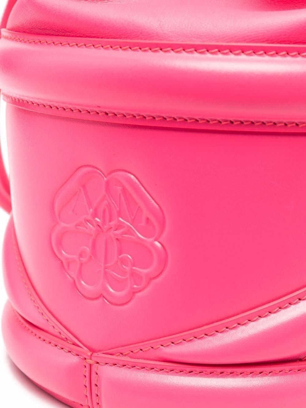 Alexander McQueen Women's Fuchsia Leather Shoulder Bag - Luxury Designer Handbag for Work, Evening & Special Occasions