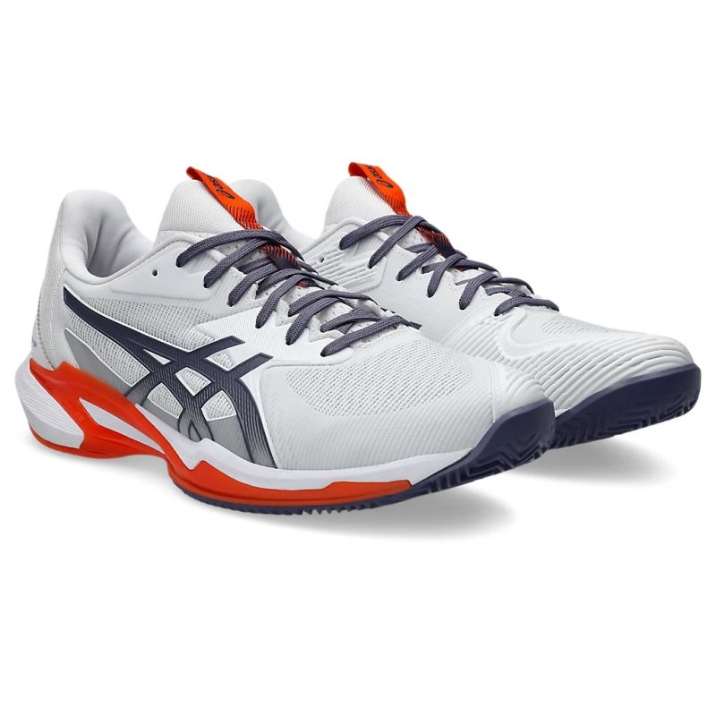 ASICS GEL Solution Speed FF 3 Clay Court Tennis Shoes for Men - Lightweight Performance Footwear for Competitive Play on Clay Courts
