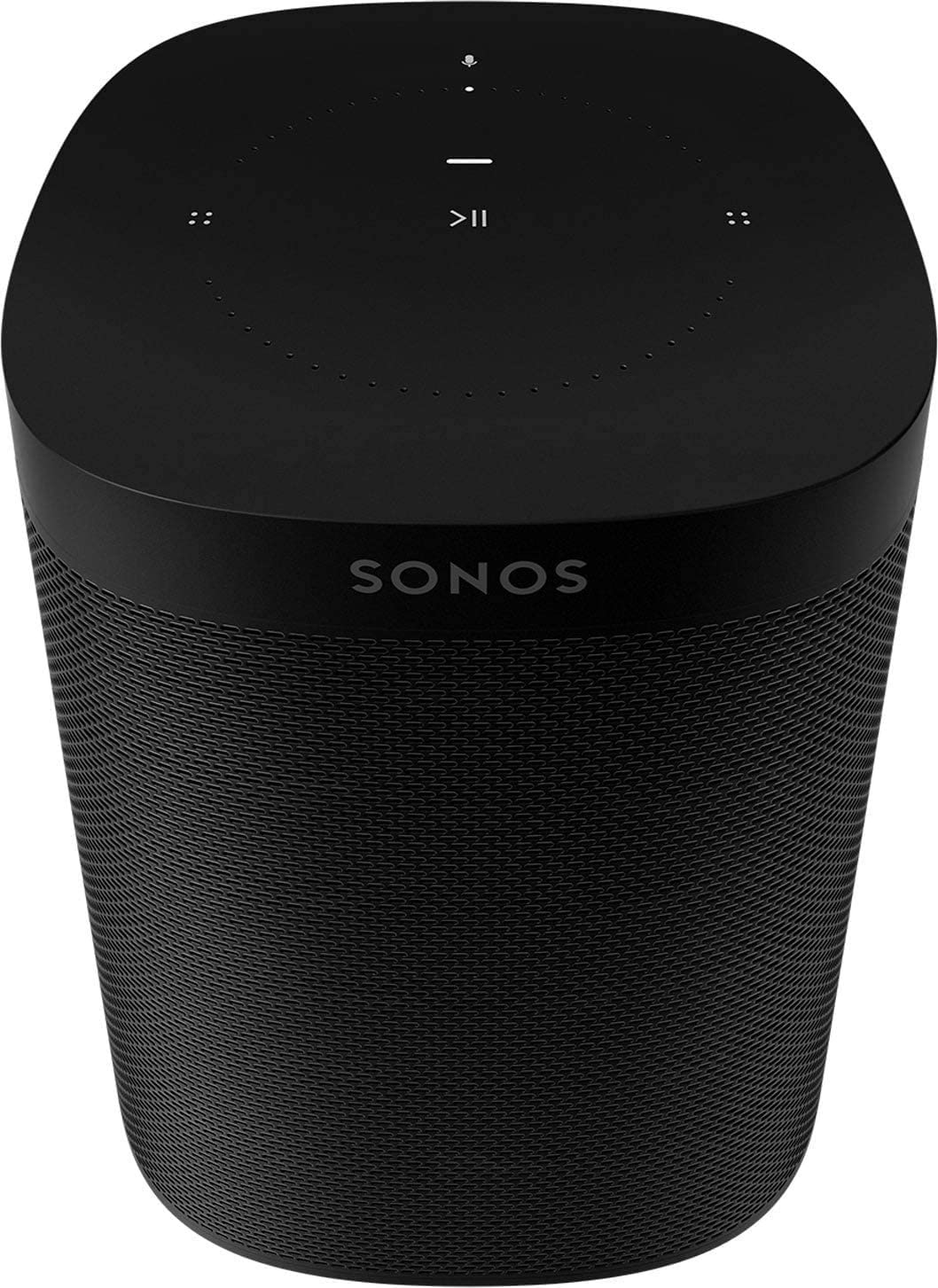 Sonos One (Gen 2) Smart Speaker with Alexa Built-in - Wireless Bluetooth Speaker for Home, Black (Renewed) - Perfect for Living Room, Bedroom & Office Music Streaming