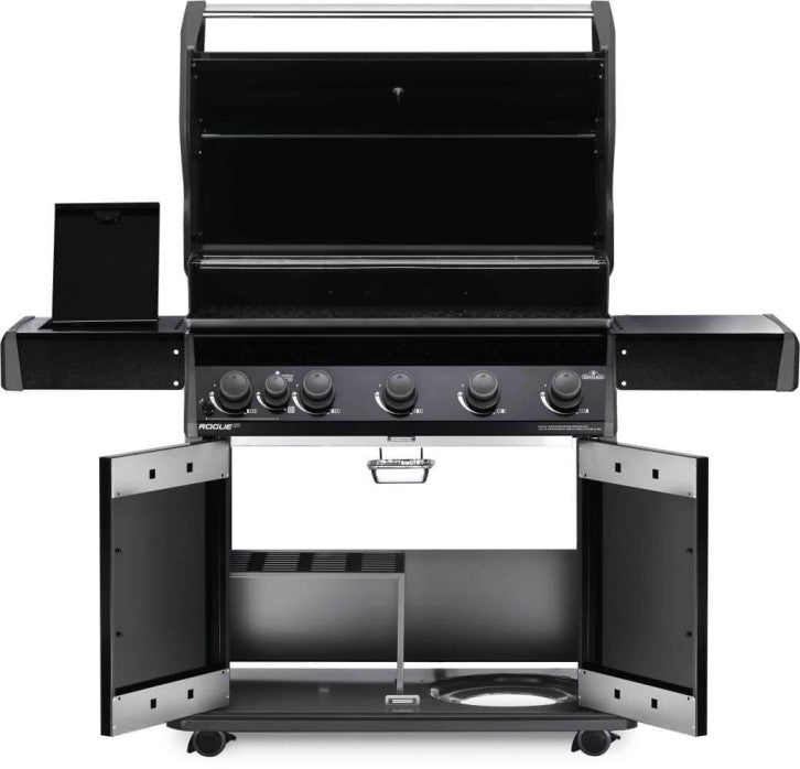 Napoleon Rogue XT Black 625 sq in Gas Grill with Infrared Side Burner - RXT625SIBPK - Perfect for Backyard BBQs, Patio Cooking & Outdoor Entertaining