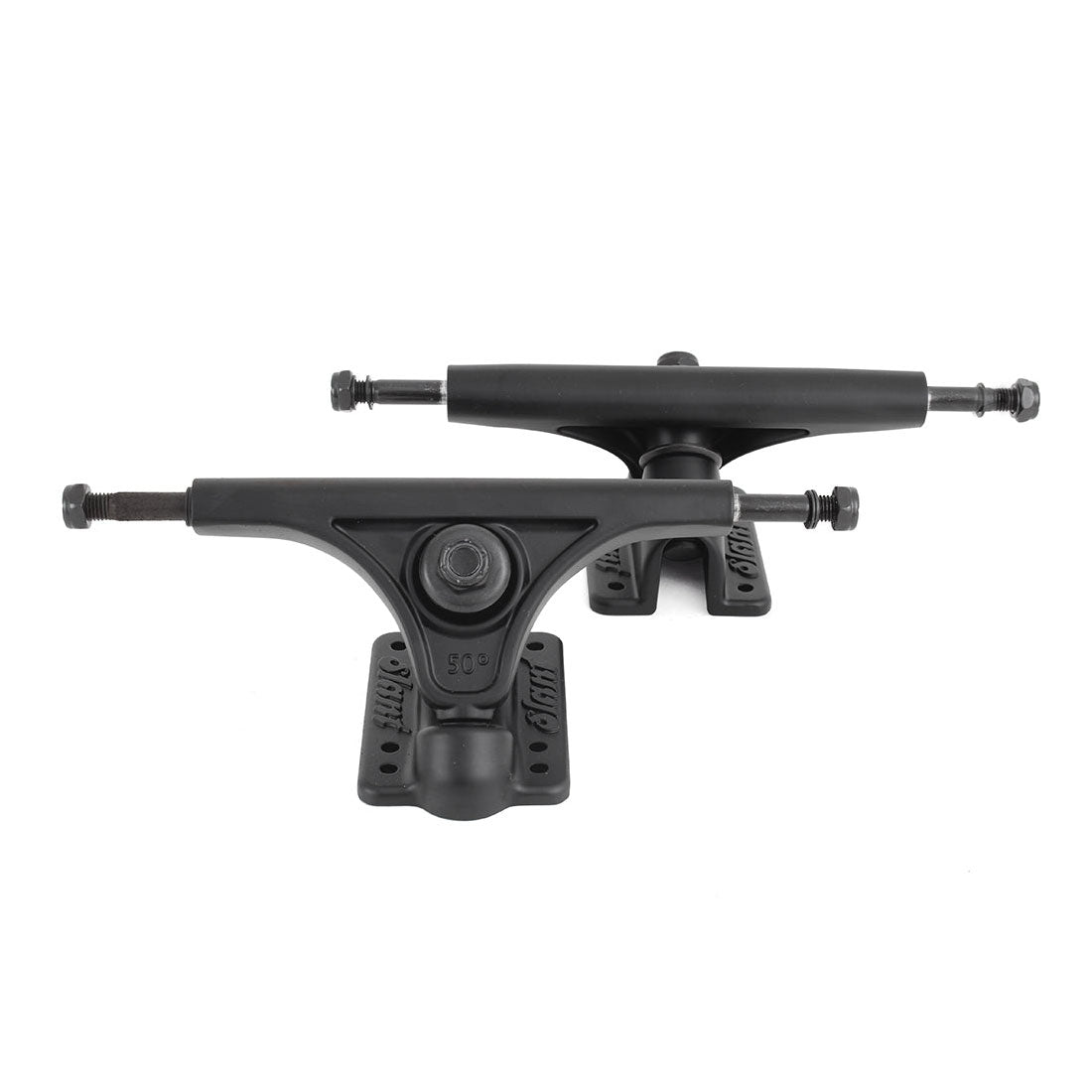 Premium Slant Reverse Kingpin Black 150mm Skateboard Trucks - Perfect for Street Skating, Park Riding & Cruising