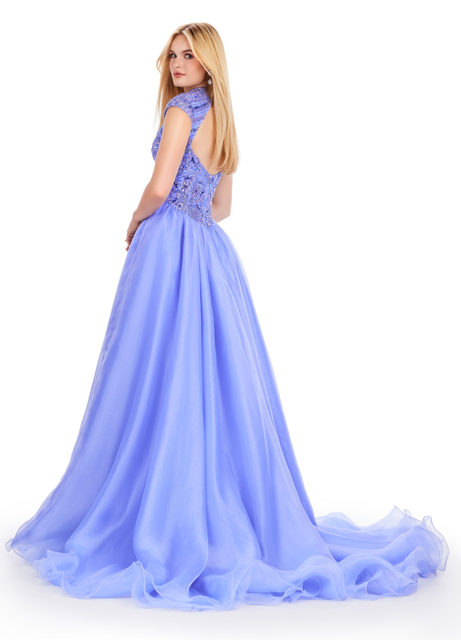 ASHLEYlauren 11548 Women's Elegant Party Dress - Perfect for Evening Events, Weddings & Special Occasions