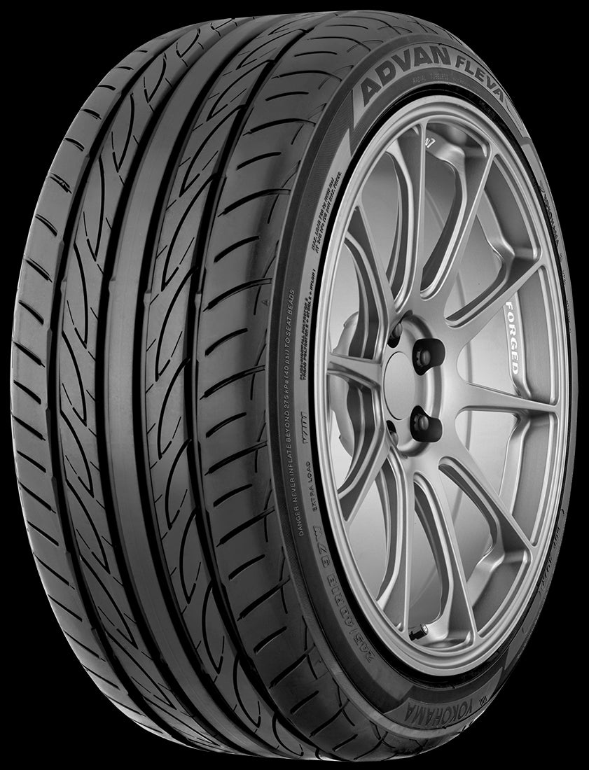 Yokohama Advan Fleva 82V 185/55R15 Performance Tires - High-Speed All-Season Radial for Sedans & Compact Cars - Perfect for Daily Commuting & Highway Driving