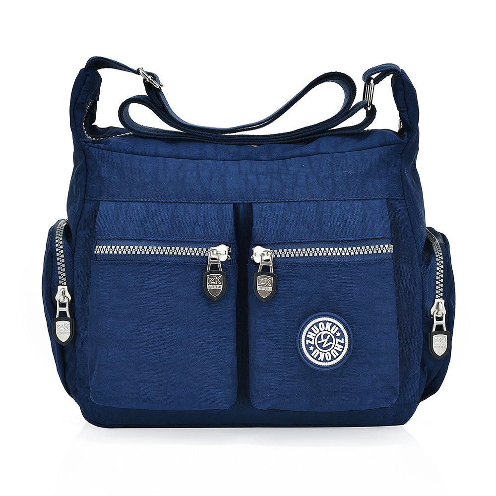 **Chikencall Women's Crossbody Bag – Waterproof Nylon Shoulder Purse with Multiple Pockets, Lightweight & Stylish for Everyday Use, Travel, and Work**