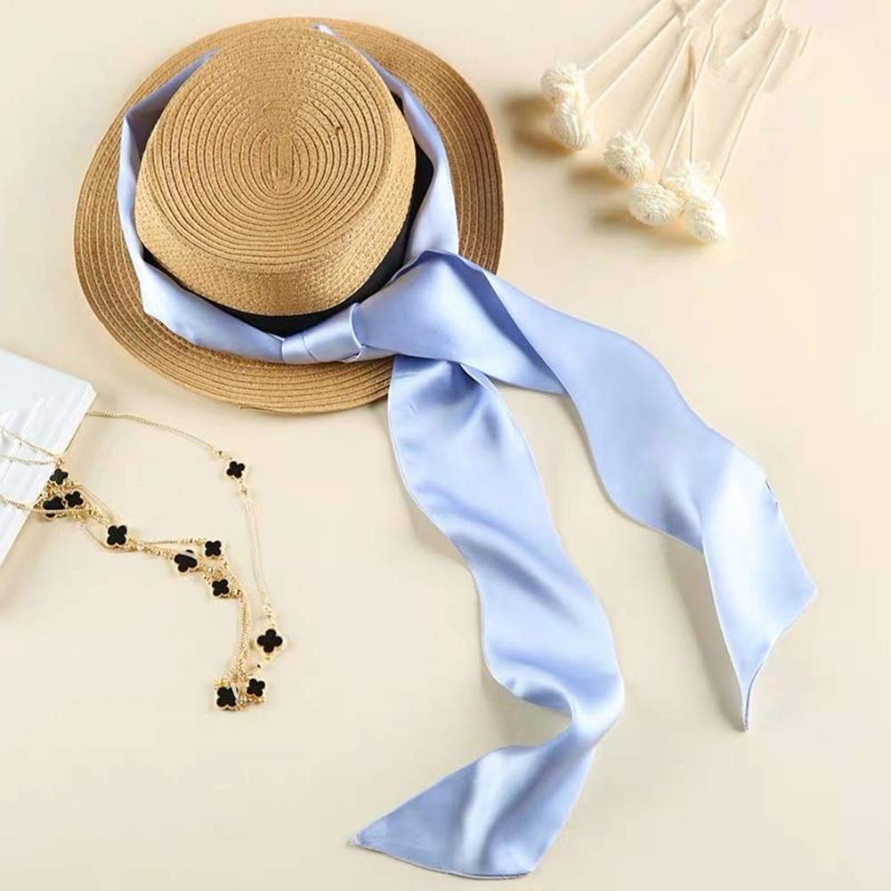 Orose Silk Skinny Headband & Hair Bandana for Women and Girls - Soft Head Scarf & Neck Scarf for Styling, Workouts, and Everyday Fashion Accessories