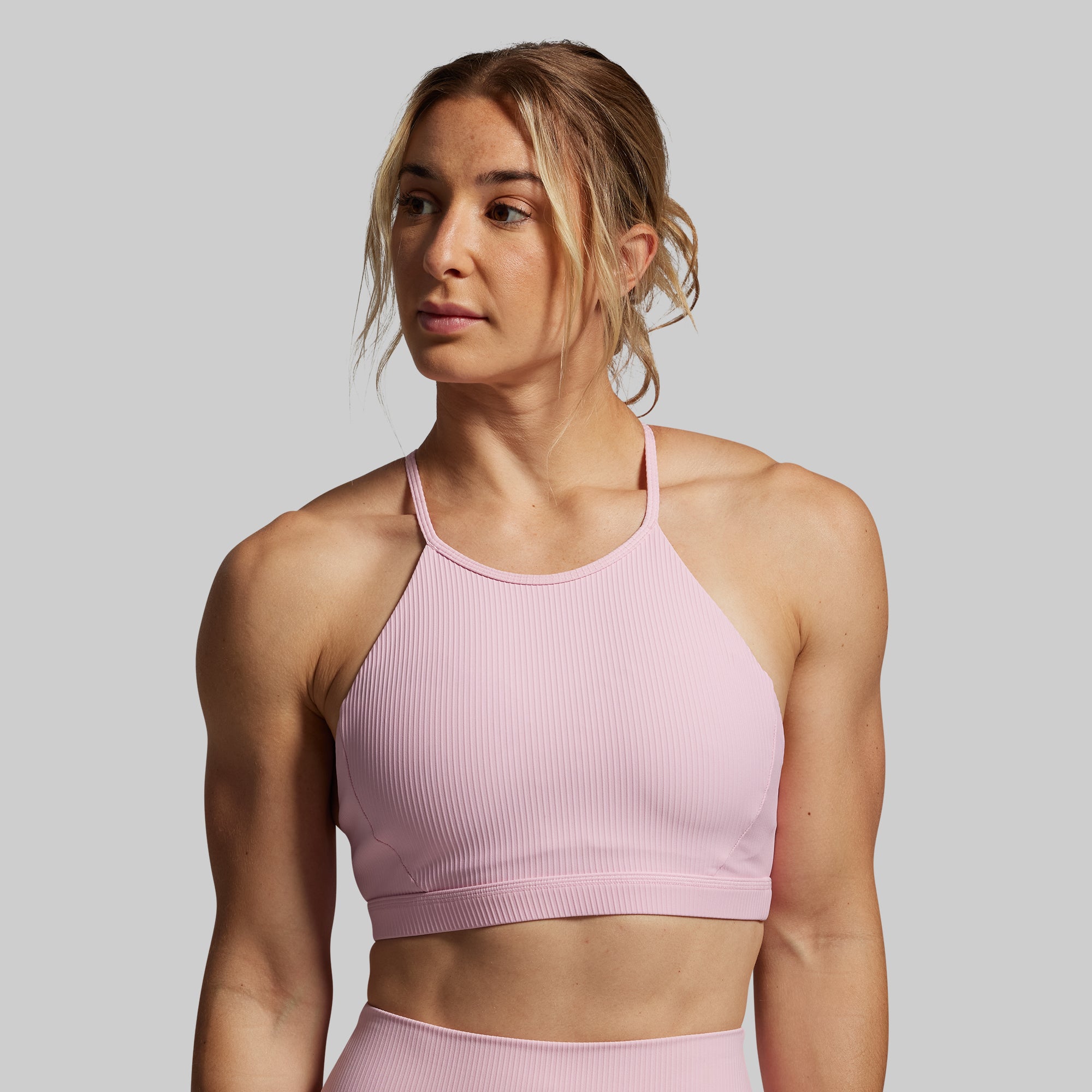All or Nothing Capri Set 2.0 (Parfait) - Women's Workout Outfit for Yoga, Gym & Running