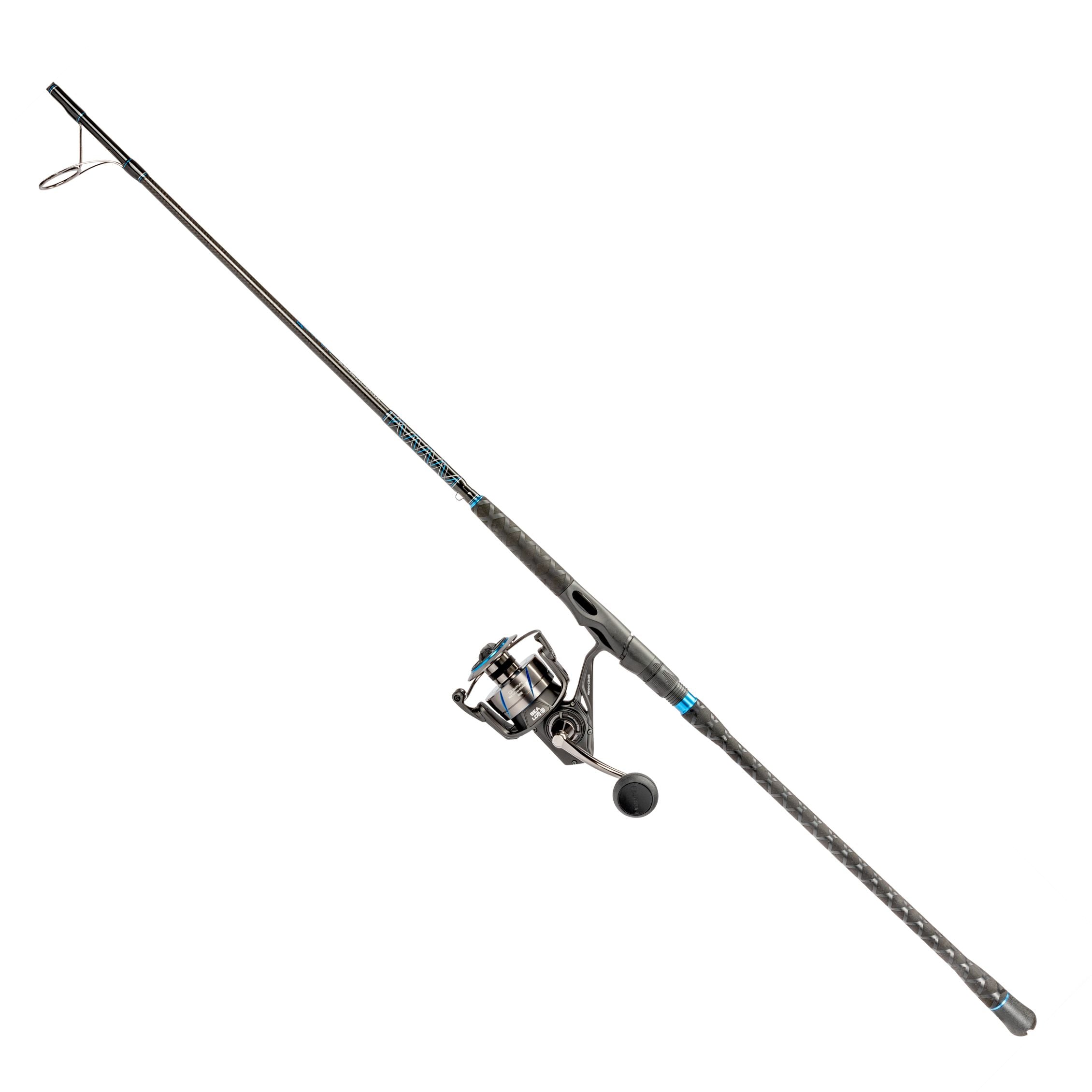 Quantum Benchmark Spinning Combo - Premium Fishing Rod and Reel Combo for Freshwater & Saltwater Anglers | Perfect for Bass, Trout, and Walleye Fishing | Ideal for Shoreline, Boat, and Kayak Fishing Adventures