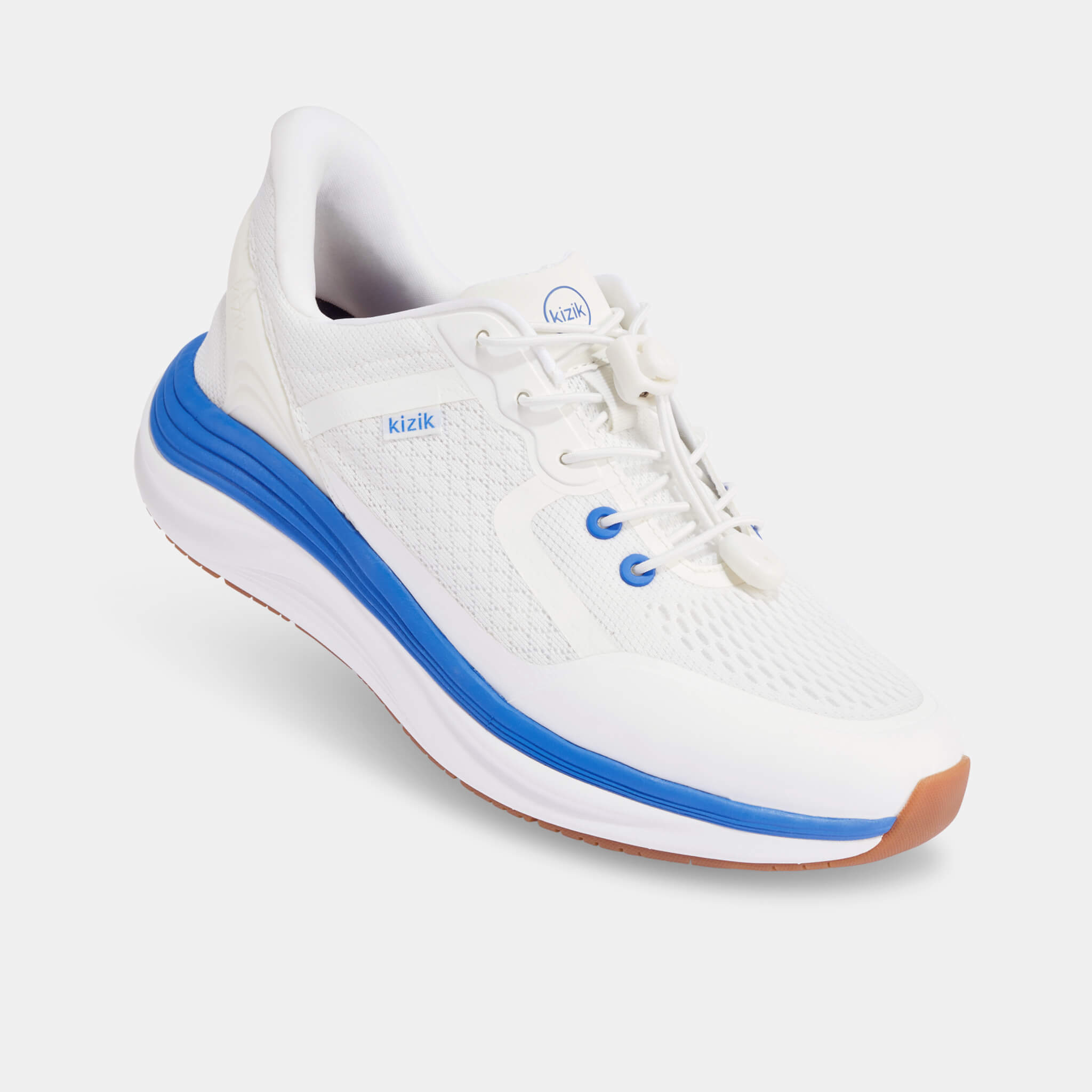 Men's London Sneakers - Bright White/Supersonic Color | Comfortable Casual & Athletic Shoes for Walking, Running & Everyday Wear