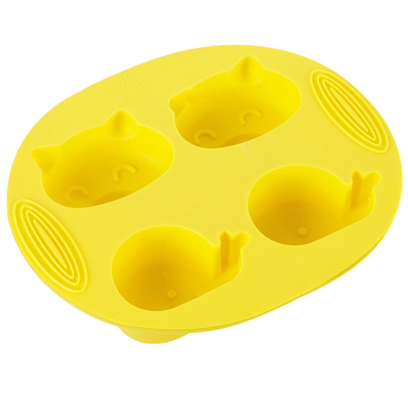 NLIAN DIY Silicone Baking Molds Set - Cartoon Animal Cake Chocolate Cookie Candy Ice Cube Muffin Molds | Reusable Non-Stick Baking Pans for Pastry, Cupcakes & Desserts | Perfect for Birthday Parties, Baby Showers & Holiday Baking